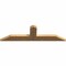Ekena Millwork Portland Smooth Timber Gable Bracket, Western Red Cedar, 36"W x 10"H x 1 1/2"D x 3 1/2"F, 7/12 Pitch GBW036X10X0204POR00SWR - alternate 3